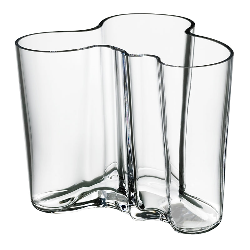 Aalto 4.75 Clear Vase by Iittala