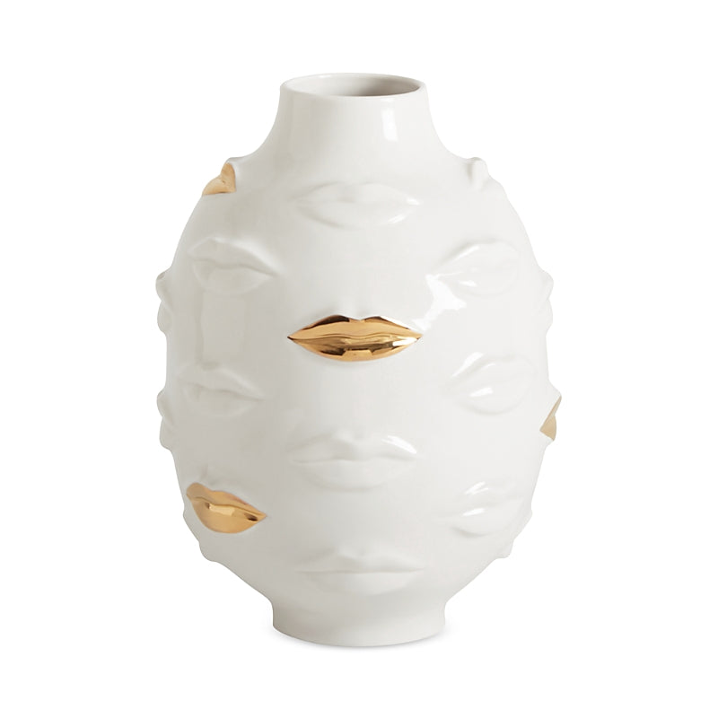 Jonathan Adler Muse Gilded Gala Round Vase