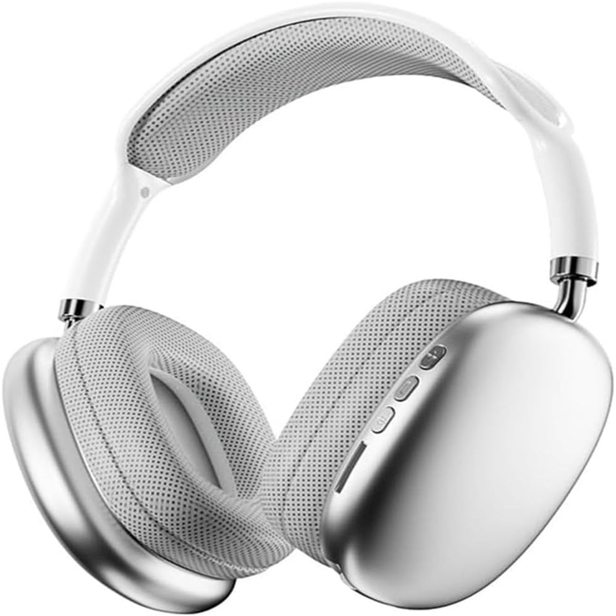 Max P9 Pro Bluetooth Wireless Headphones with Active Noise Cancellation - Max P9 Pro Wireless Headphones Silver