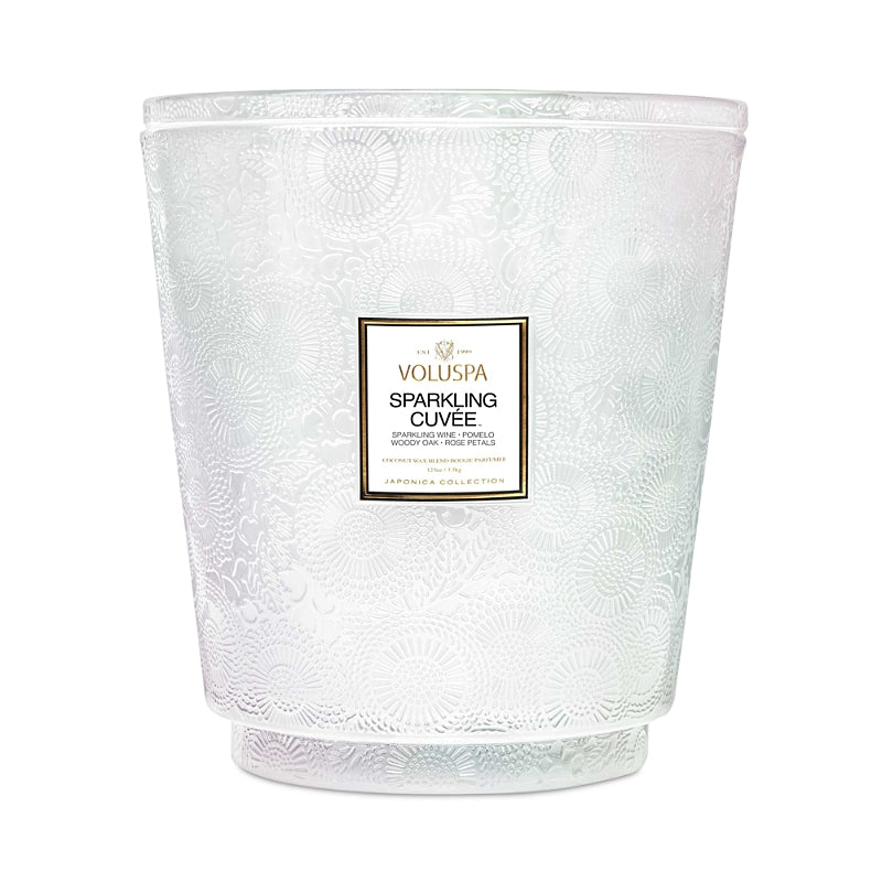 Voluspa Sparkling Cuvee 5 Wick Candle, 123 oz.