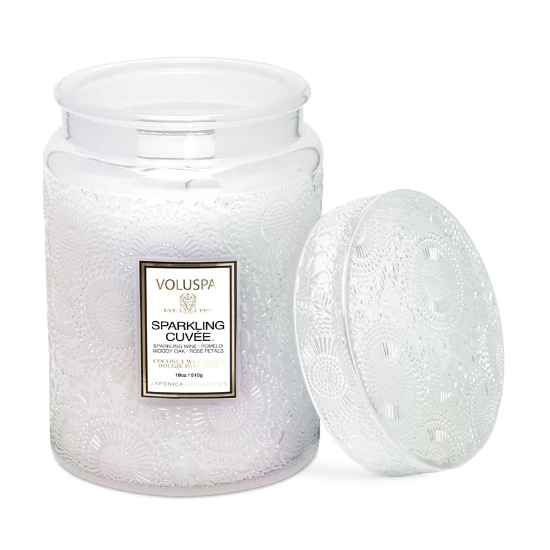 Voluspa Sparkling Cuvee Large Jar Candle, 18 oz.