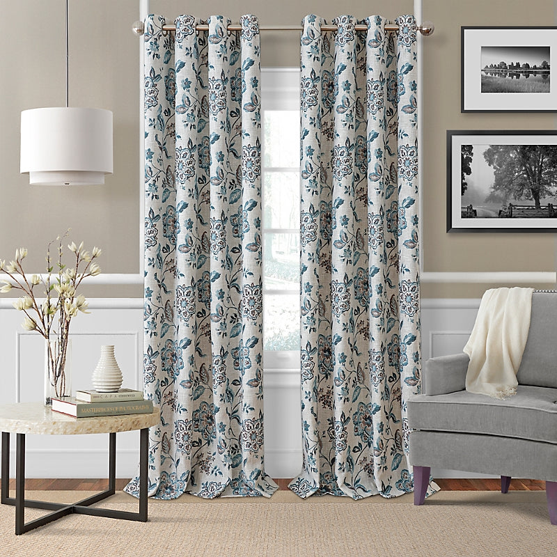 Elrene Home Fashions Sorrento Room Darkening Window Curtain Panel, 52 x 95