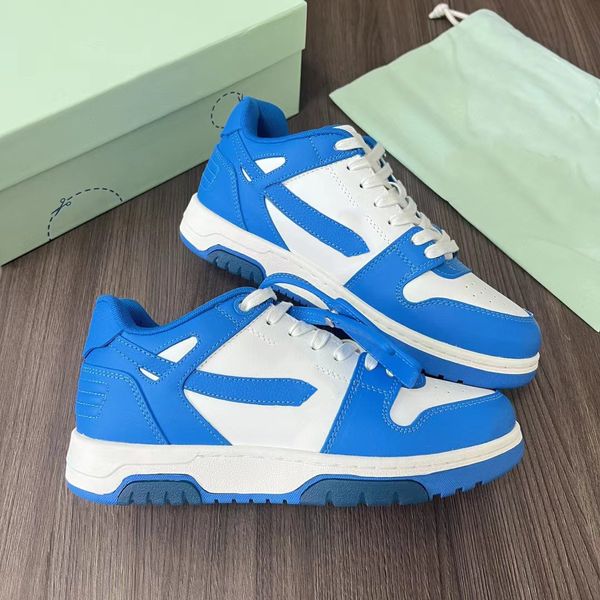 Designer Out Of Office Basketball Shoes Platform Sneakers Blue Panda Black White Low Top Suede Leather Breathable Men Women Casual Shoe Outd