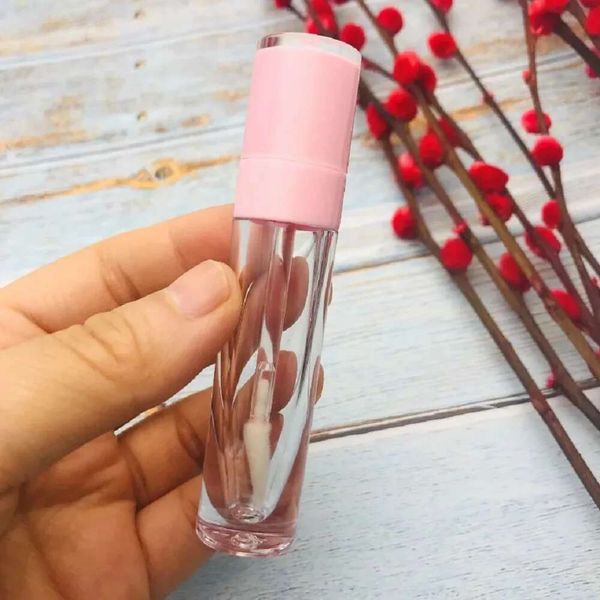 5Pc 5Ml Empty Lip Gloss Tubes Baby Pik Cap AS Lipgloss Containers Eyeer Packaging Bottle Lipstick Makeup Wholesale