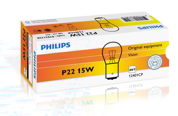 Bulb, direction indicator PHILIPS 12401CP