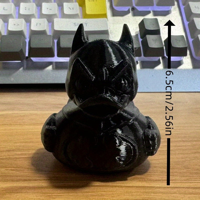 TEMU 3d Printed Bat Duck, Collectible , Creative Decorations, Bath , Home Decor Desktop Display, Perfect Gift For - Holidays