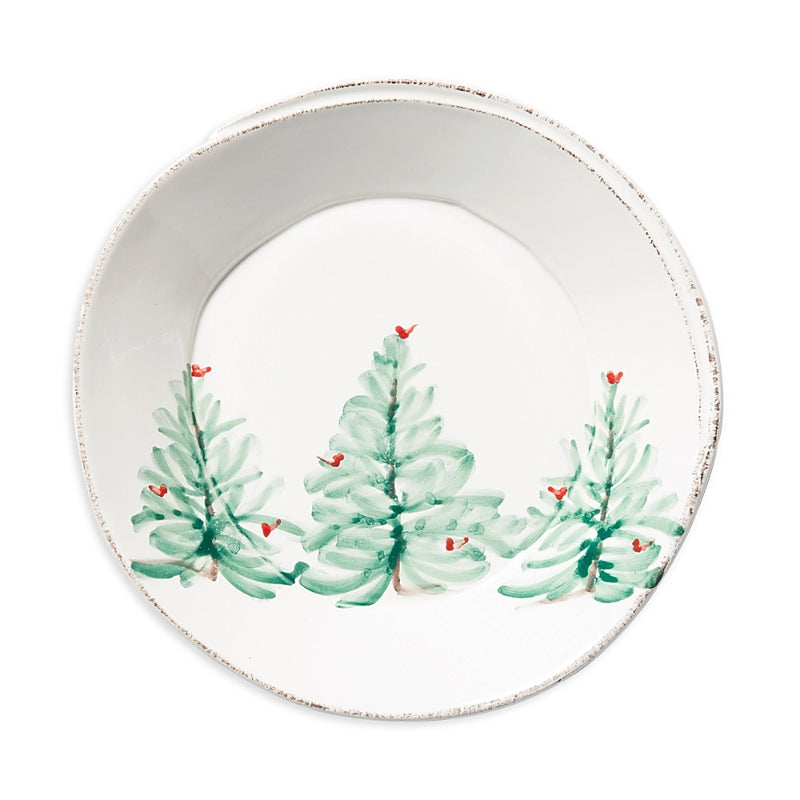 Vietri Melamine Lastra Holiday Pasta Bowl