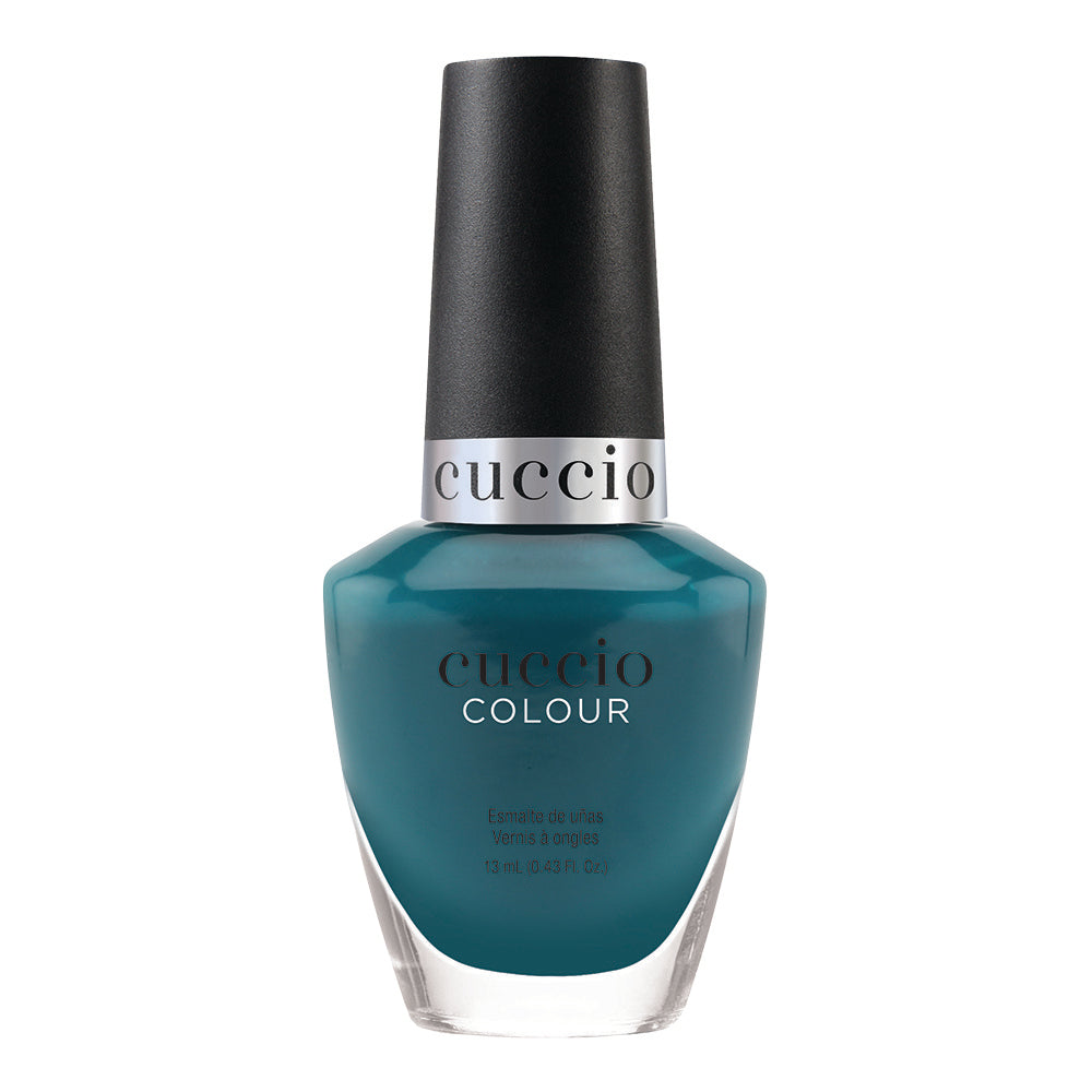 Cuccio Colour Happy Go Lucky Collection Nail Polish Lacquer - Tickled Turquoise