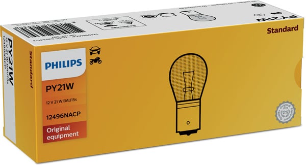 Bulb, direction indicator PHILIPS 12496NACP