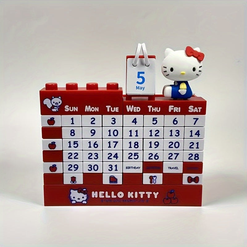 TEMU Calendar Kt Cat Block Calendar Desktop Decoration School, Office Decoration Ladies Gift
