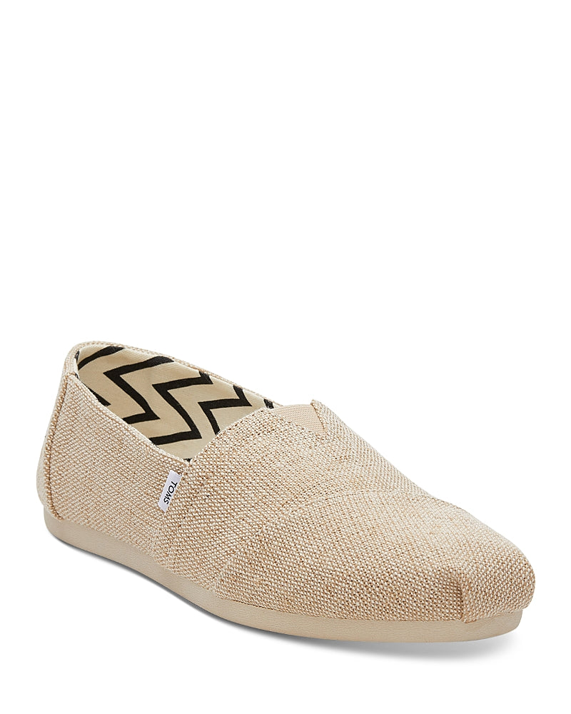 Toms Women's Alpargata Almond Toe Flats