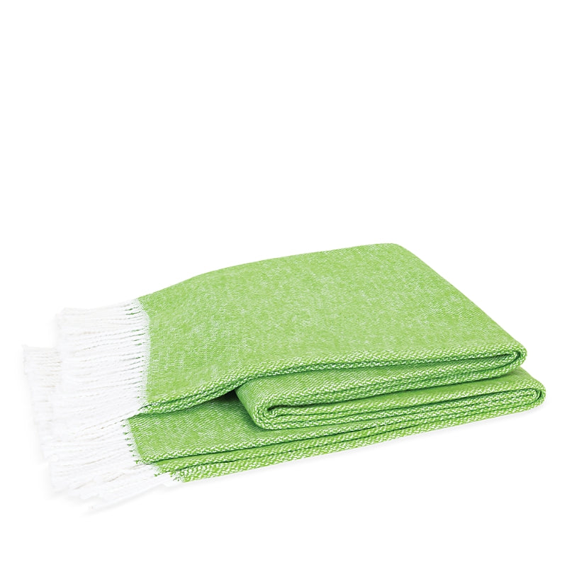 Matouk Pezzo Fringe Throw Blanket