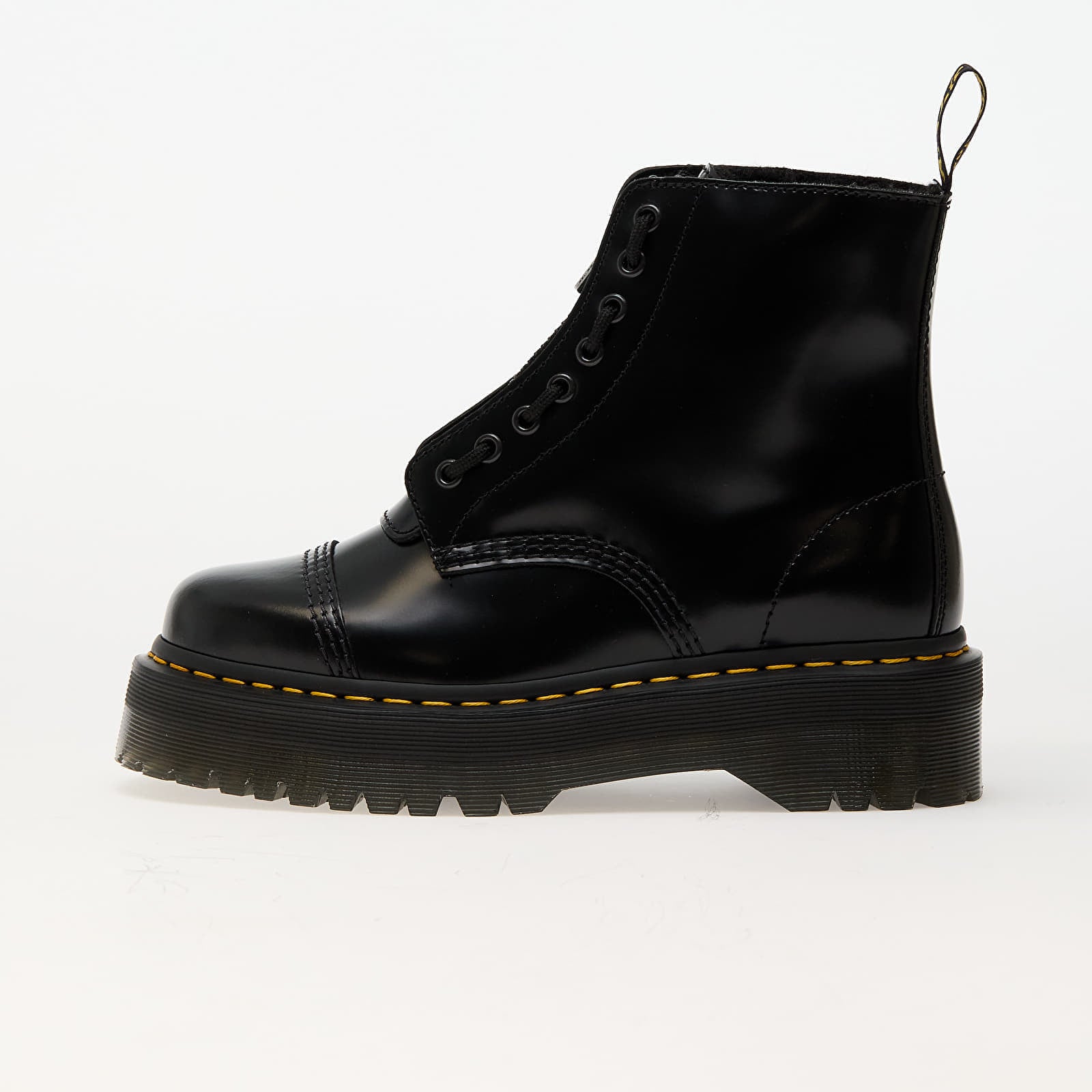 Sneakers Dr. Martens Sinclair Fl Black Buttero & Black Faux Sheepskin EUR 39