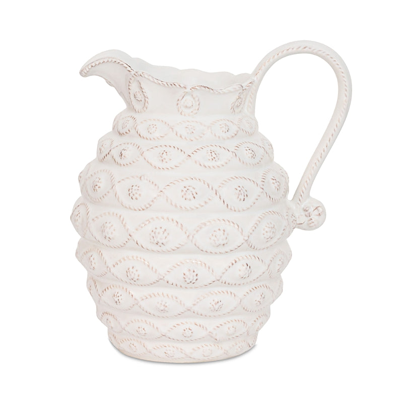Juliska Jardins Du Monde Whitewash Pitcher-Vase