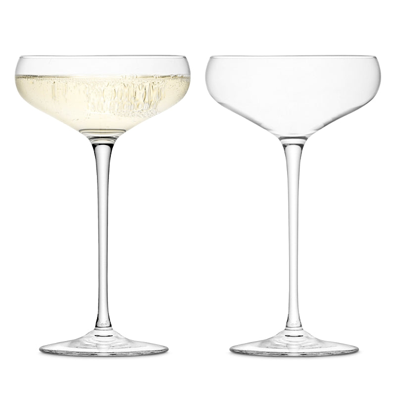 Lsa Wine 10-oz. Champagne Saucer, Set of 2