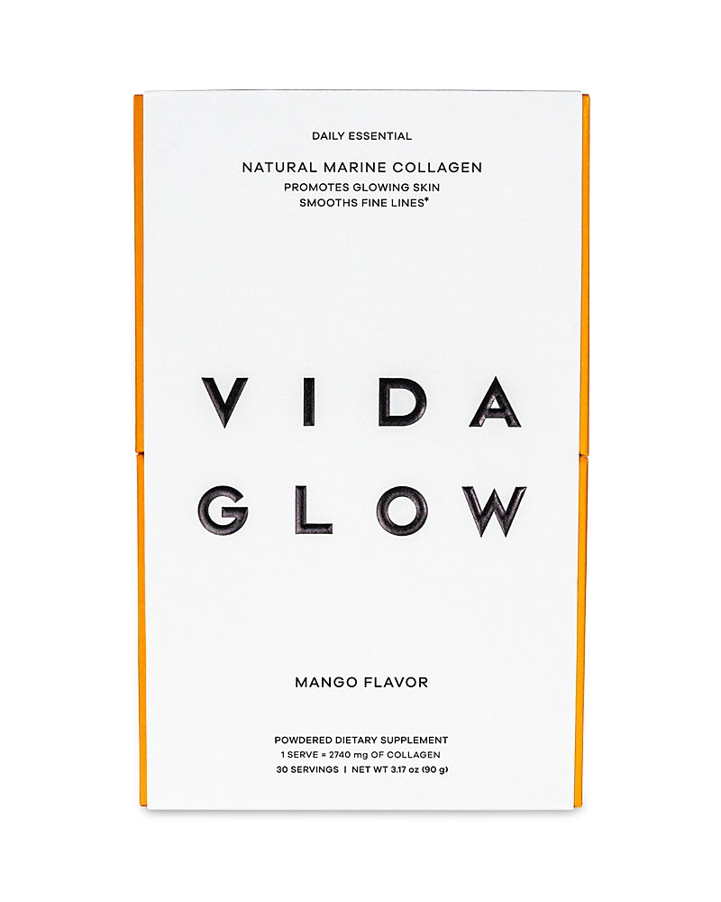 Vida Glow Natural Marine Collagen Dietary Supplement - Mango