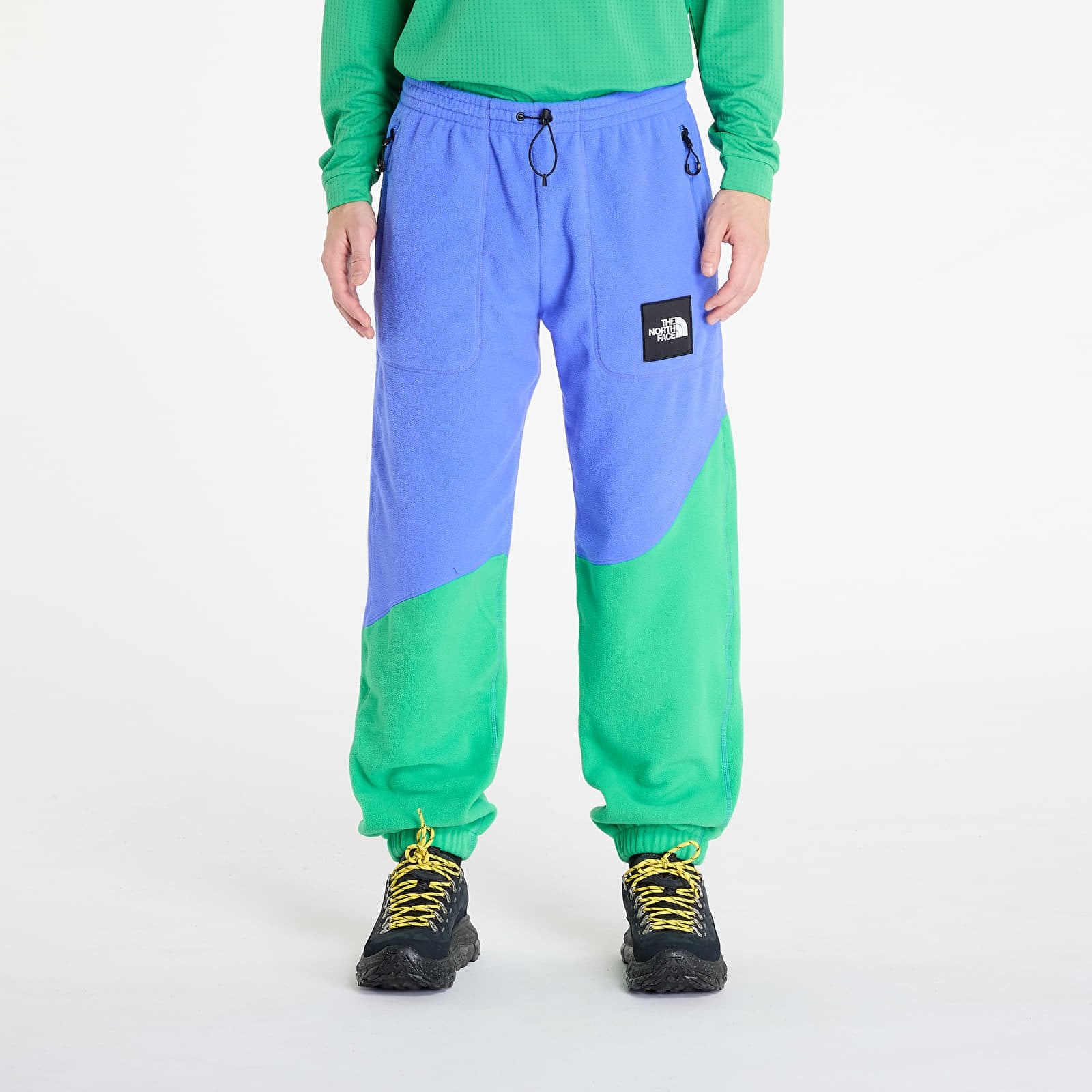 Byxor The North Face x Yinka Ilori Fleece Pant Solar Blue- Optic Emerald XL