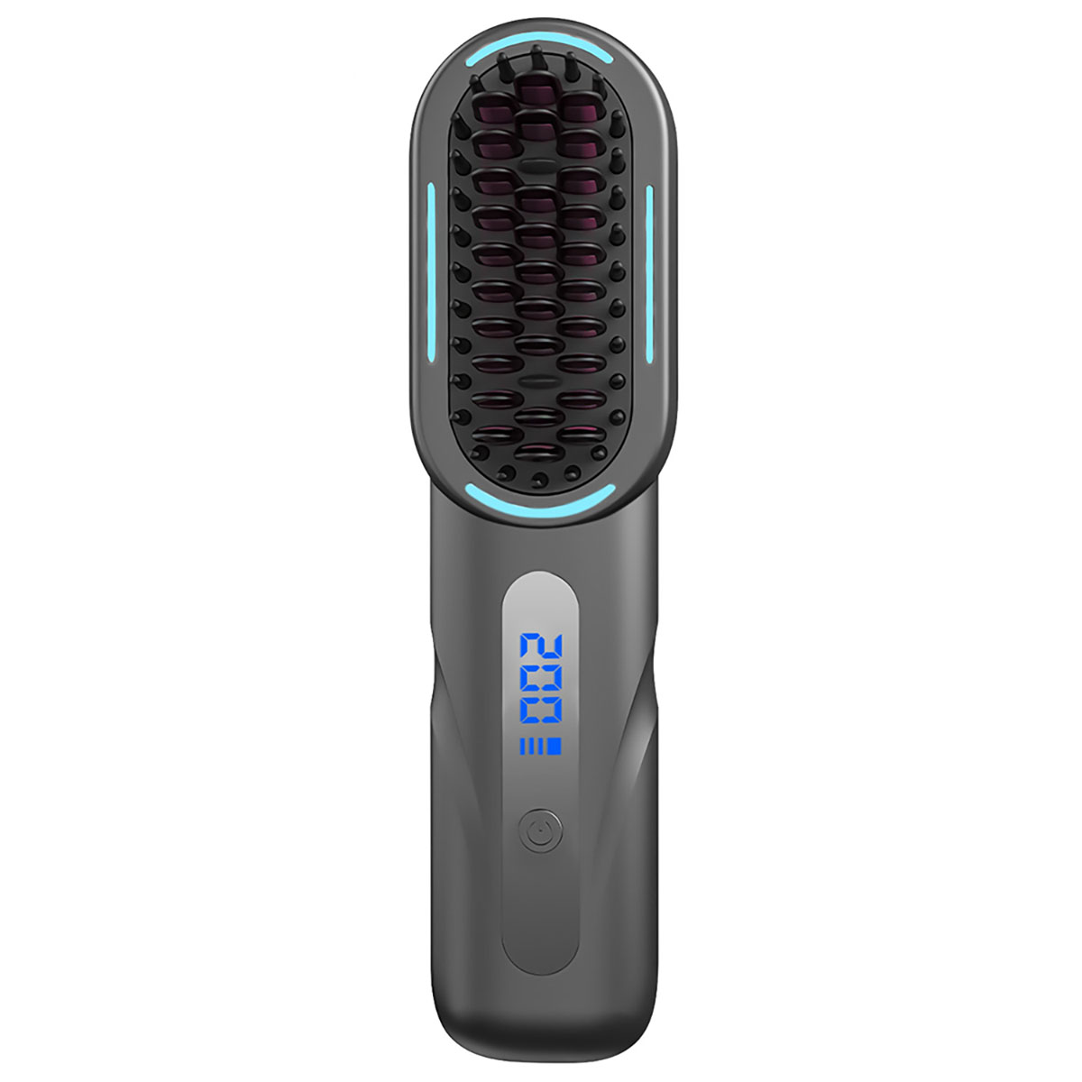 4-in-1 Cordless Hair Straightener - iMounTEK Cordless Hair Straightener  GRY