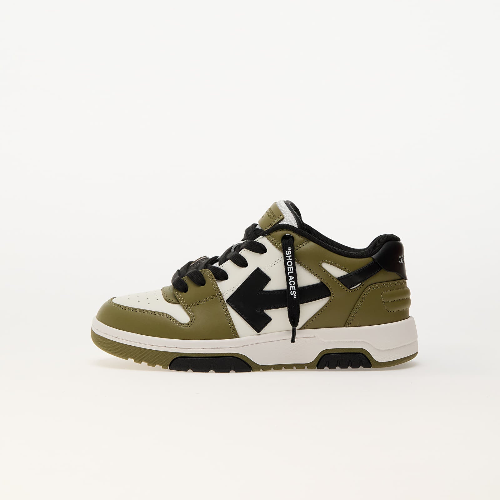 Sneakers Off-White Out Of Office White - Olive Green EUR 35