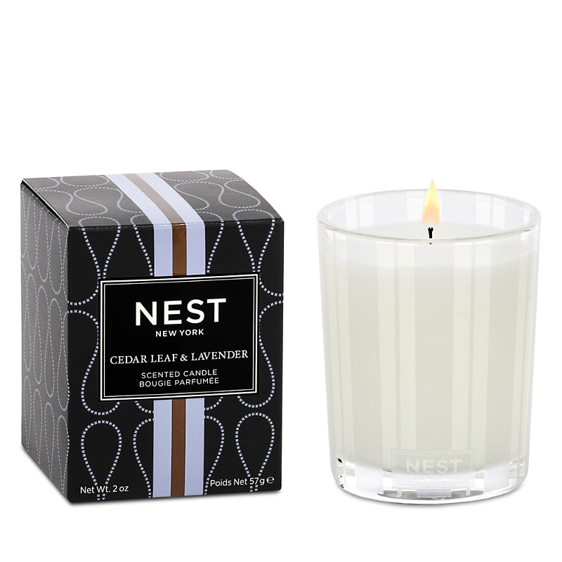 Nest Fragrances Cedar Leaf & Lavender Votive Candle