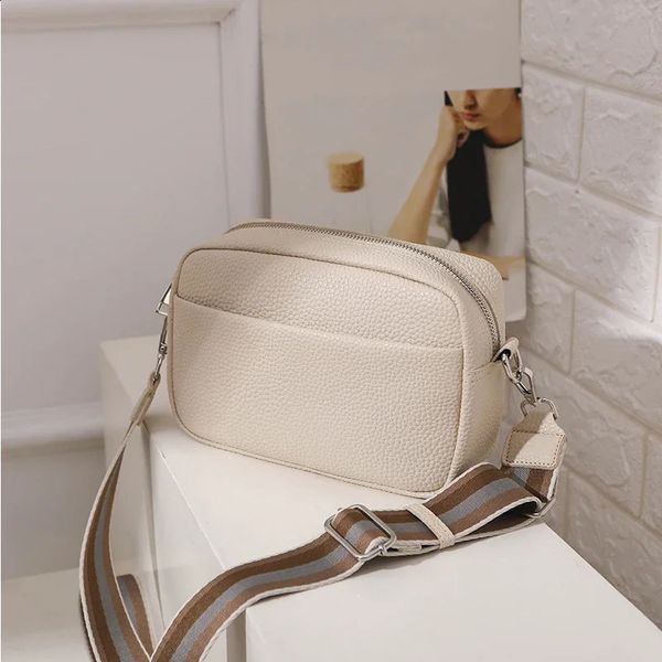Solid Color Shoulder Bags For Women Plaid PU Leather Crossbody Flap Small Square Bag Lady Shopping Handbag Phone Purse Pack 240905