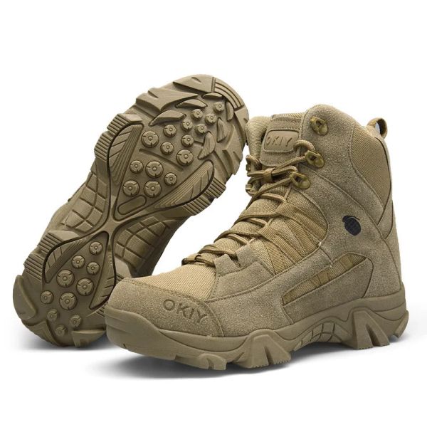 Winter lMen Brown Outdoor Camping Mountaineering Waterproof Boots Comfortable Durable Trave 9fb9