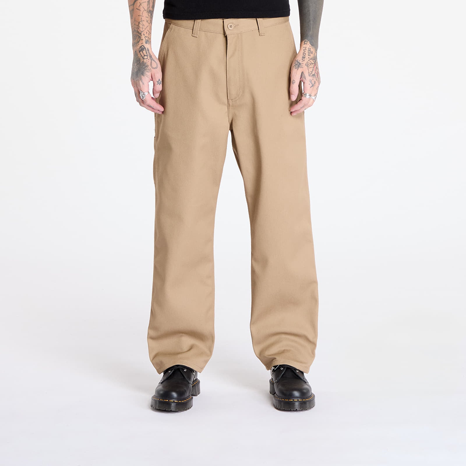 Byxor Carhartt WIP Midland Single Knee Pant Leather Rigid XS