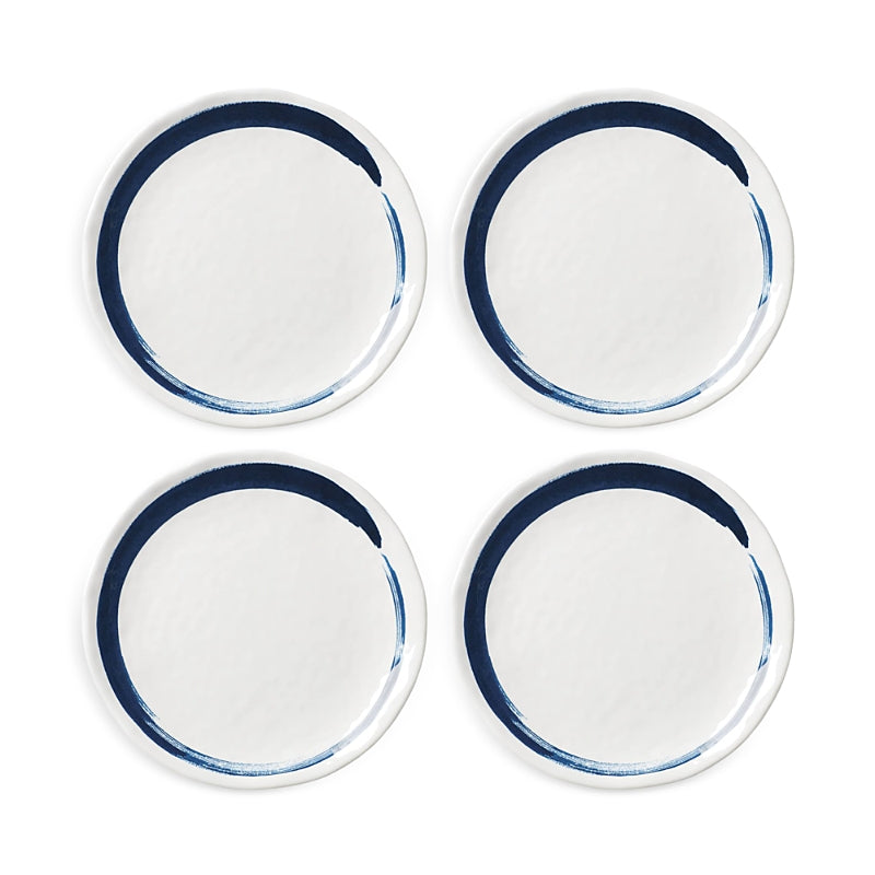 Lennox Blue Bay Melamine Dinner Plates, Set of 4