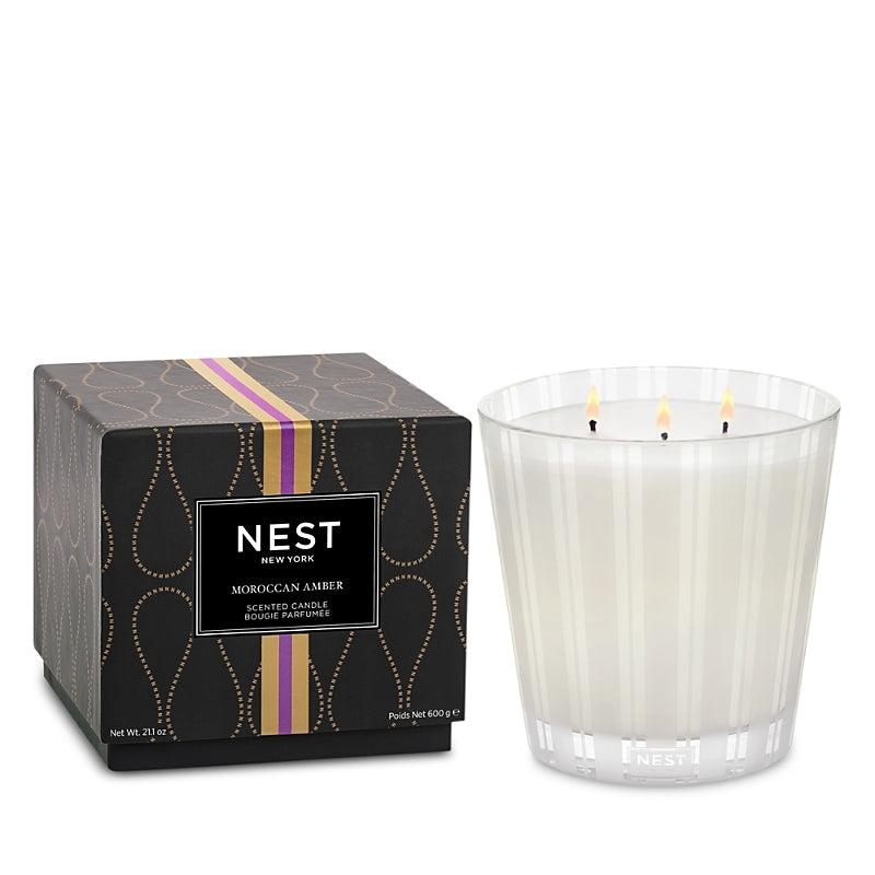 Nest Fragrances Moroccan Amber 3-Wick Candle