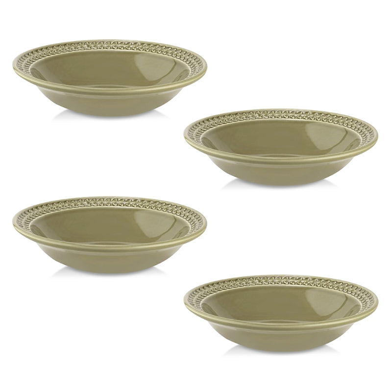 Portmeirion Botanic Garden Harmony Deep Pasta Bowls, Set of 4