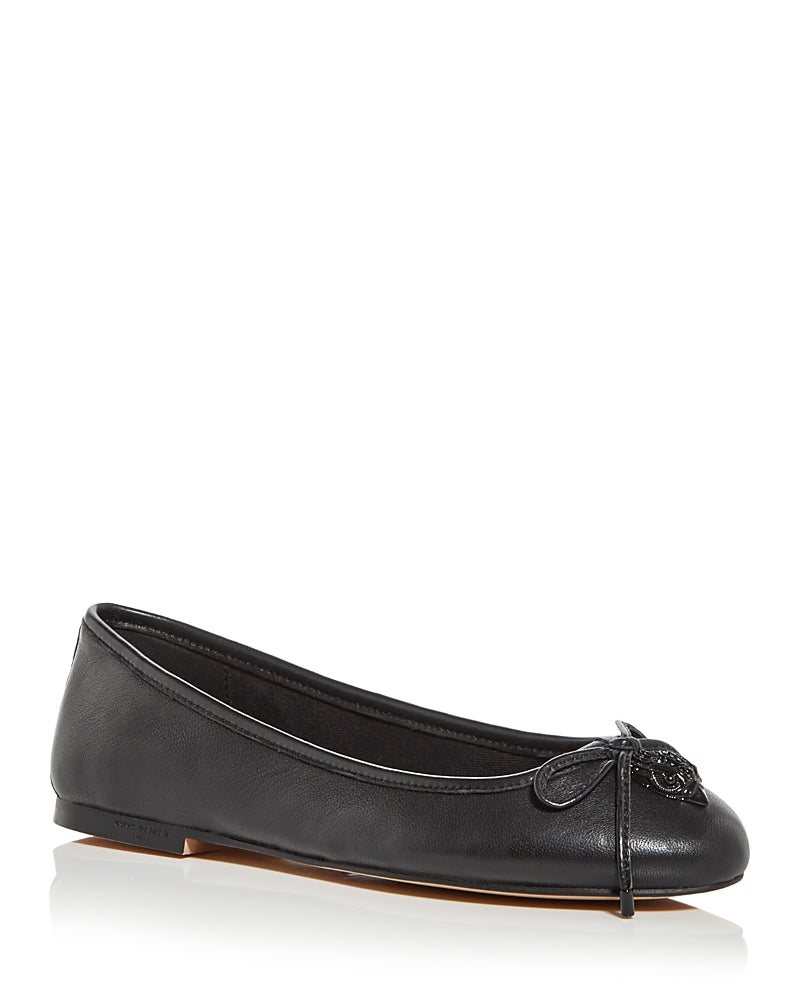 Kurt Geiger London Women's Eagle Head & Bow Ballerina Flats