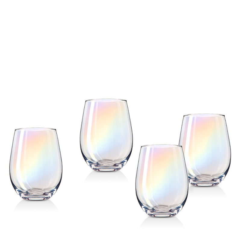 Godinger Monterey Stemless Wine Glass, Set of 4