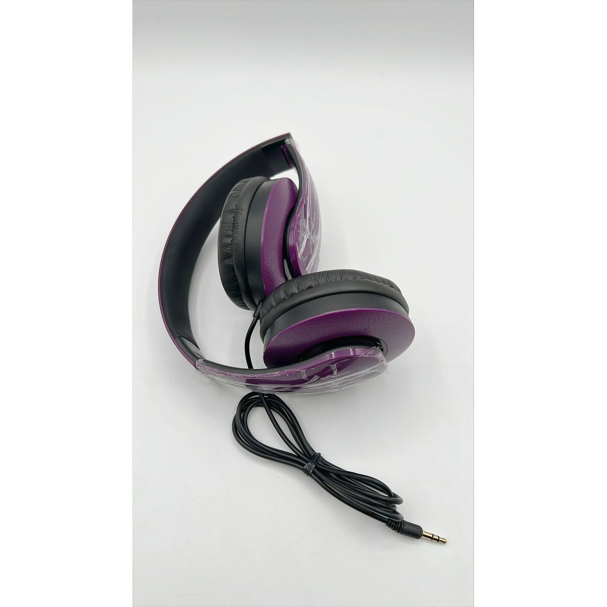 Digital Basics Sonic Maestro DJ-Style Wired Headphones - DB Sonic Maestro Headphones- Purple