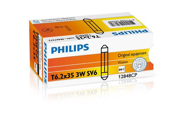 Bulb, interior light PHILIPS 12848CP