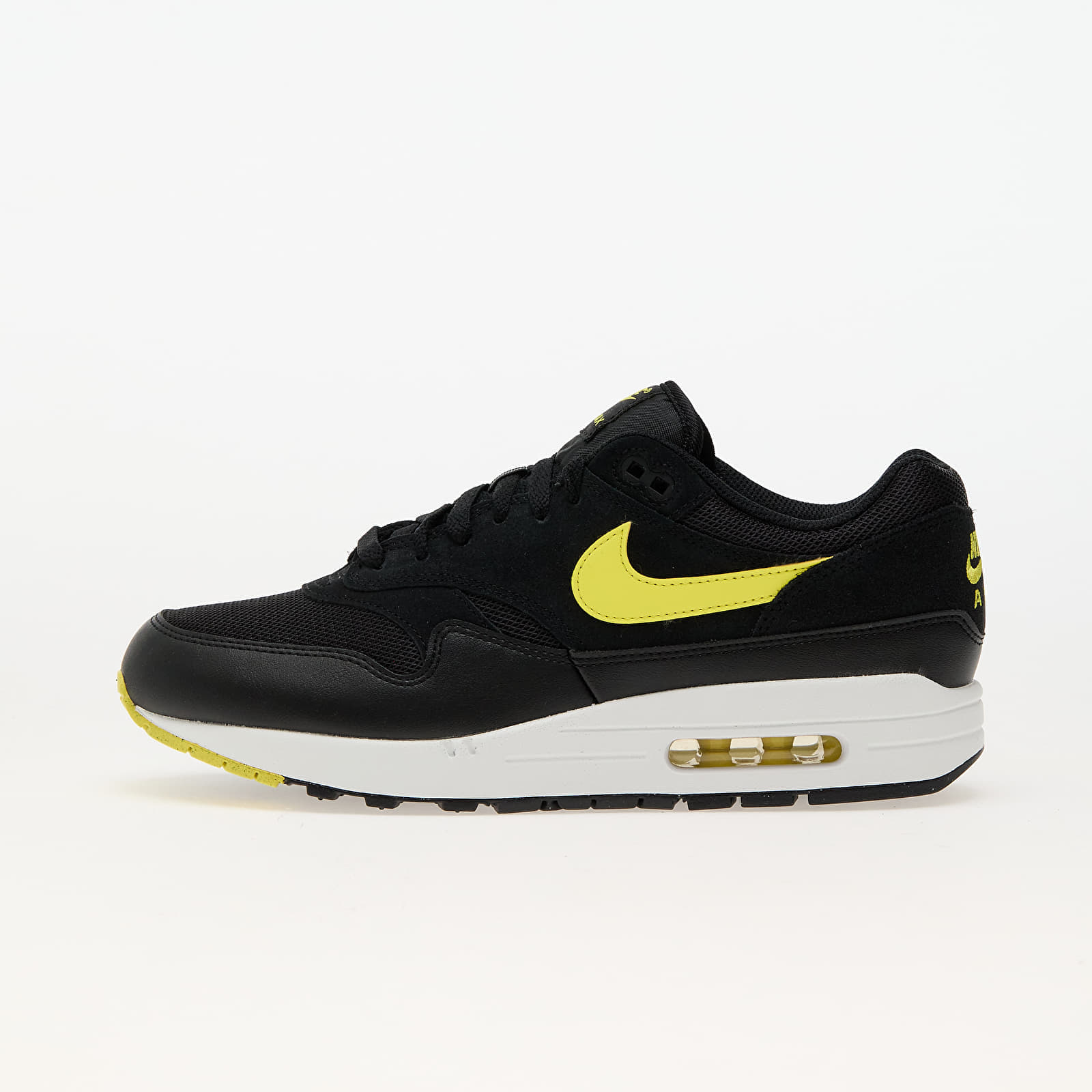 Sneakers Nike Air Max 1 Ess Black- Opti Yellow-Summit White EUR 42.5