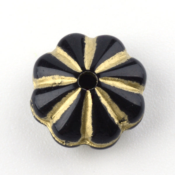 Perles acryliques de placage de fleurs