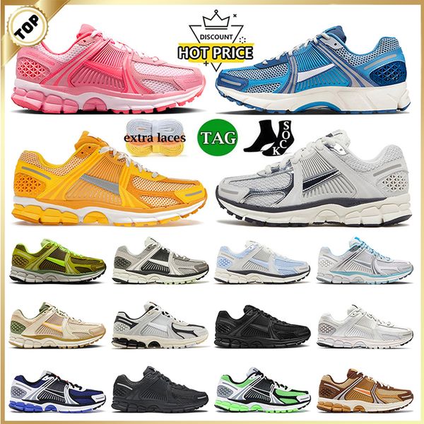 Man Women Vomero 5 Running Shoes Designer Sneakers Supersônico Dark Grey Photon Dust Metallic Sier 520 pacote de espuma rosa Punto quente Pl