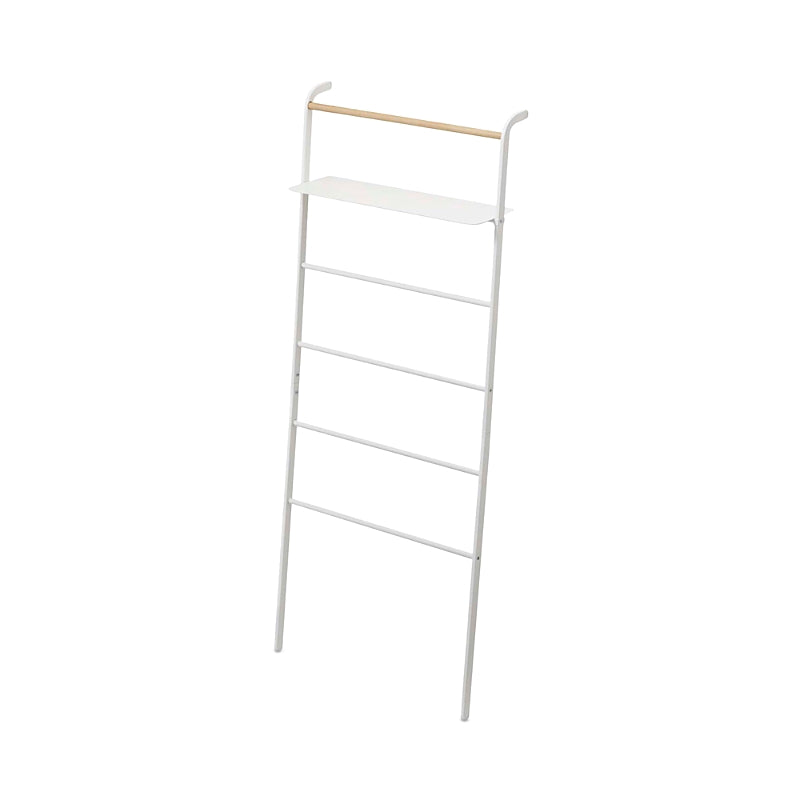 Yamazaki Tower Leaning Ladder with Shelf