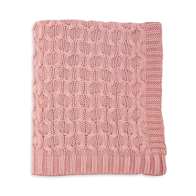 Pink Lemonade Washed Curvy Pink Throw
