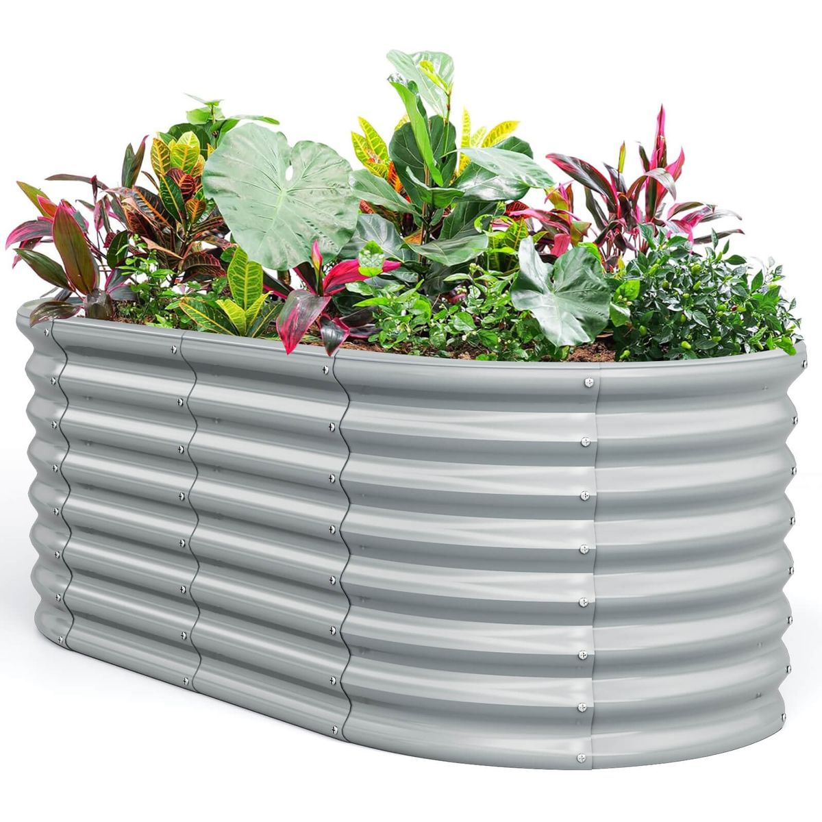 65" x 32" Outdoor Raised Garden Bed Planter (1- or 2-Pack) - Garden Bed GR 1-Pack