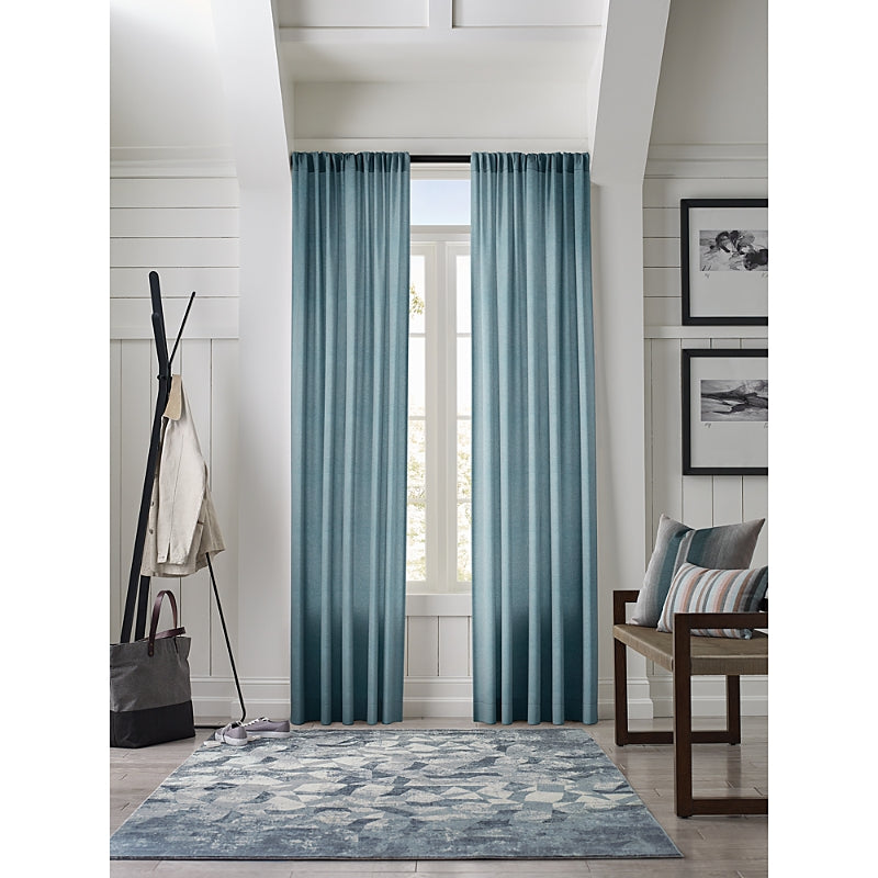 Sunbrella Durant Light Filtering 3-in-1 Single Curtain Panel, 50 x 96