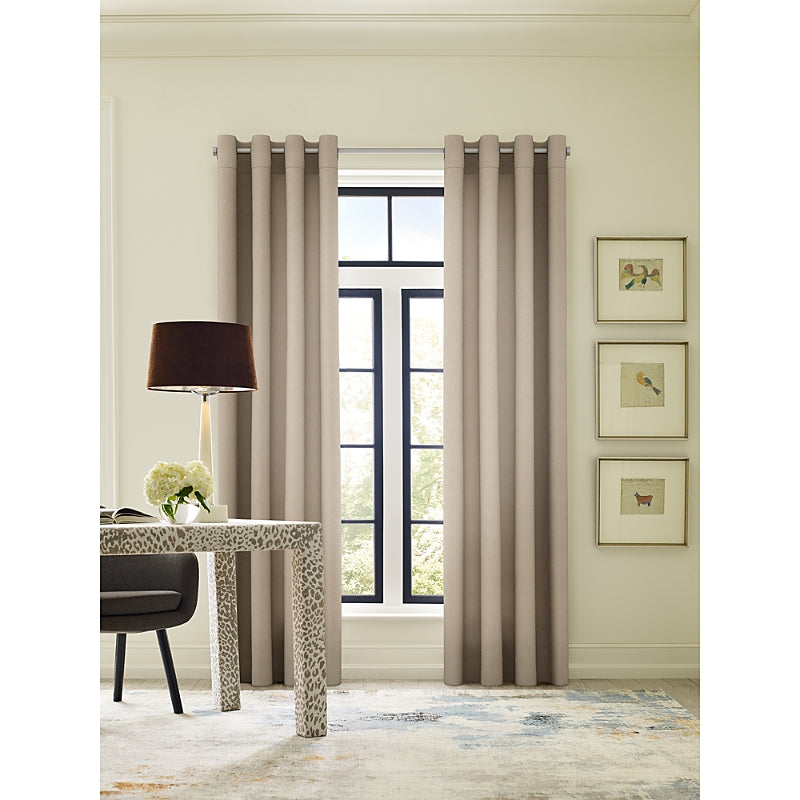 Sunbrella Marx Light Filtering Grommet Single Curtain Panel, 50 x 96