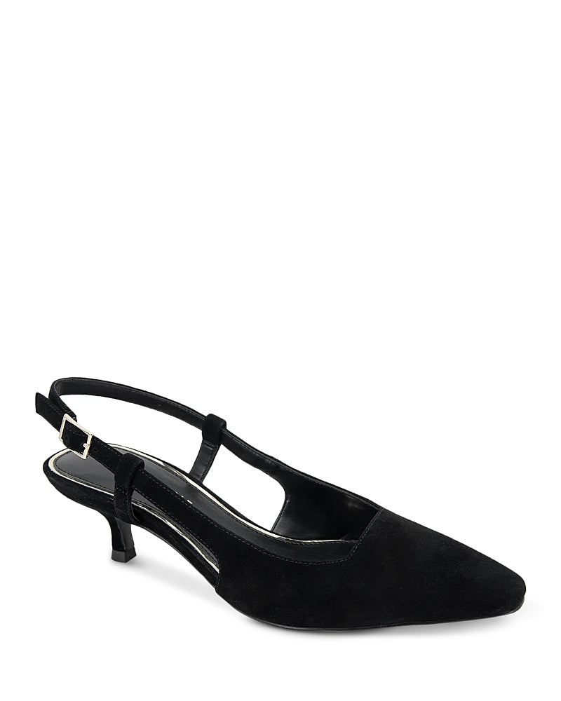 Kenneth Cole Women's Martha Pointed Toe Slip On Slingback Flats