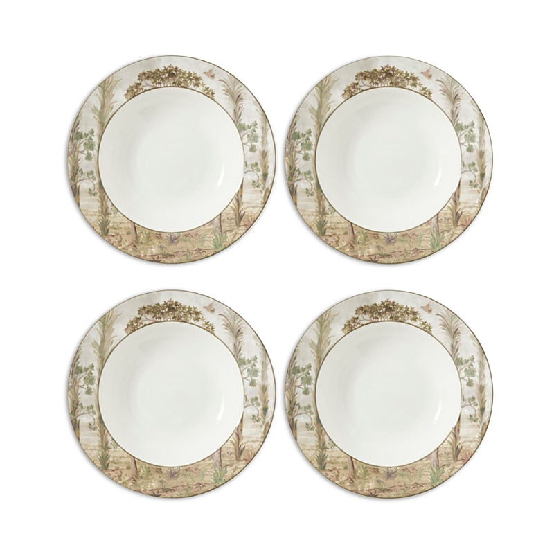 Kit Kemp by Spode Tall Trees Pasta Bowl, Set of 4
