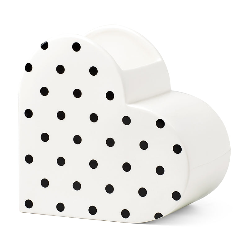 kate spade new york On The Dot Heart Vase
