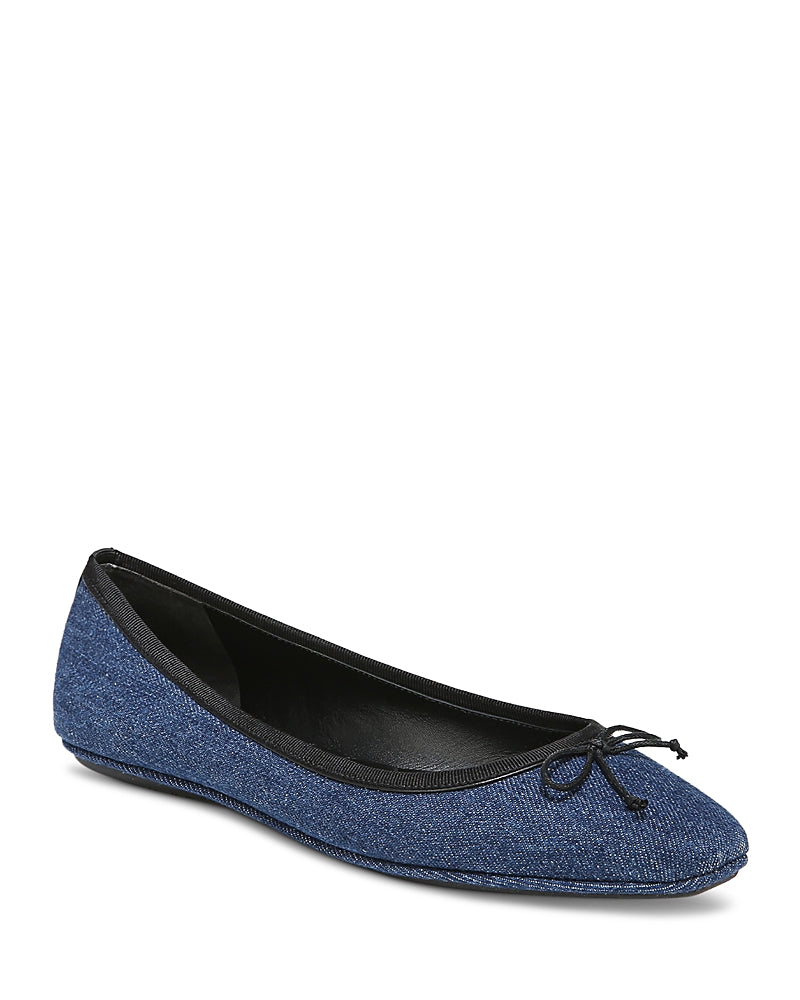 Veronica Beard Women's Beatrix Slip On Bow Ballet Flats