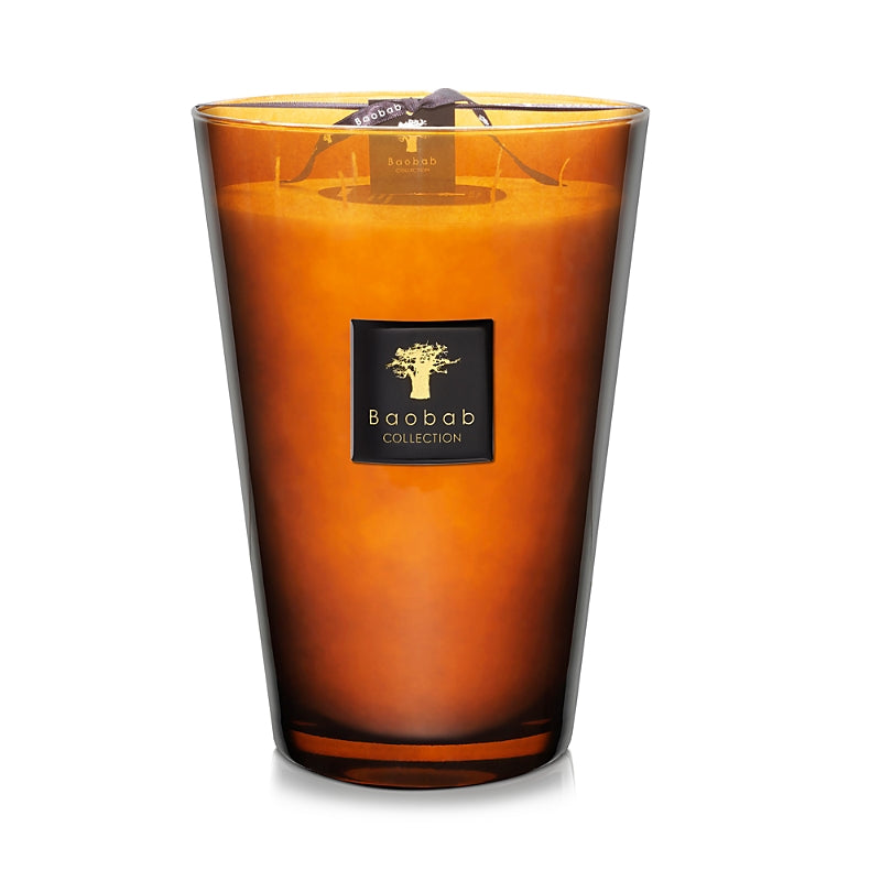 Baobab Collection Max 35 Les Prestigieuses Cuir de Russie Candle