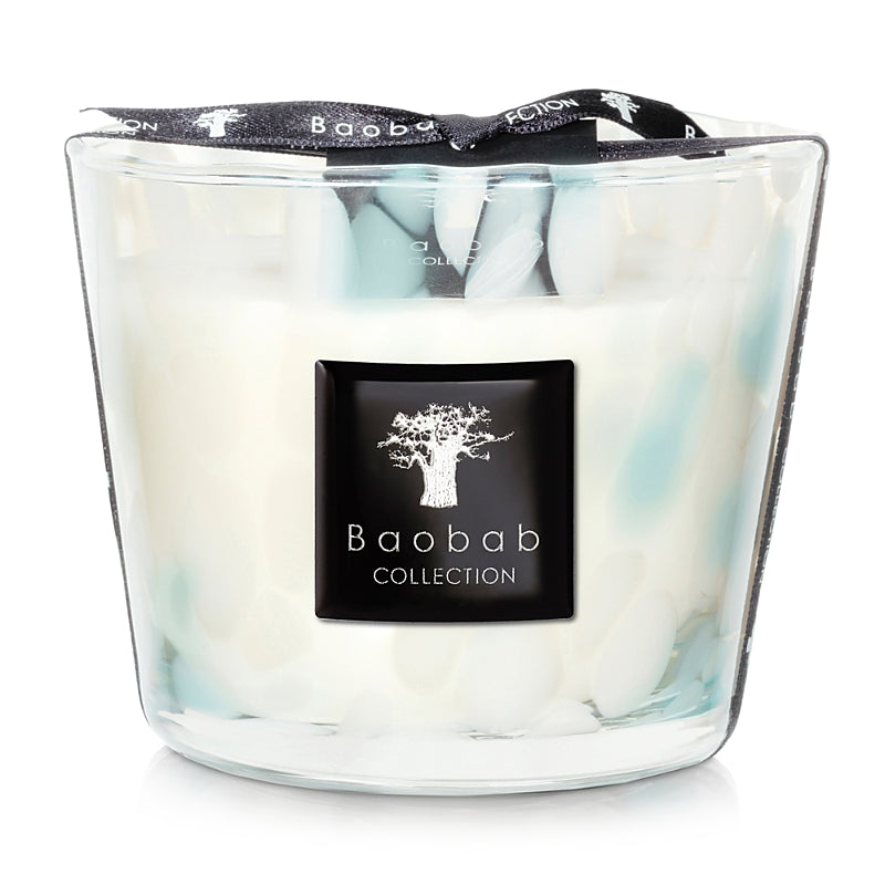 Baobab Collection Max 10 Sapphire Pearls Candle