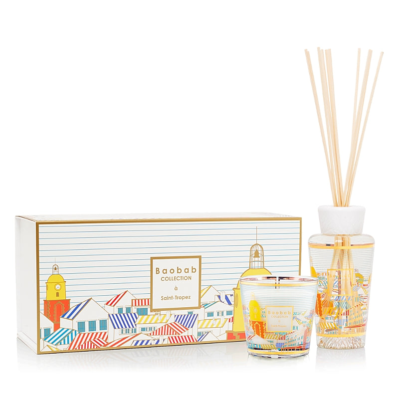 Baobab Collection My First Baobab Candle & Diffuser Gift Box - Saint-Tropez