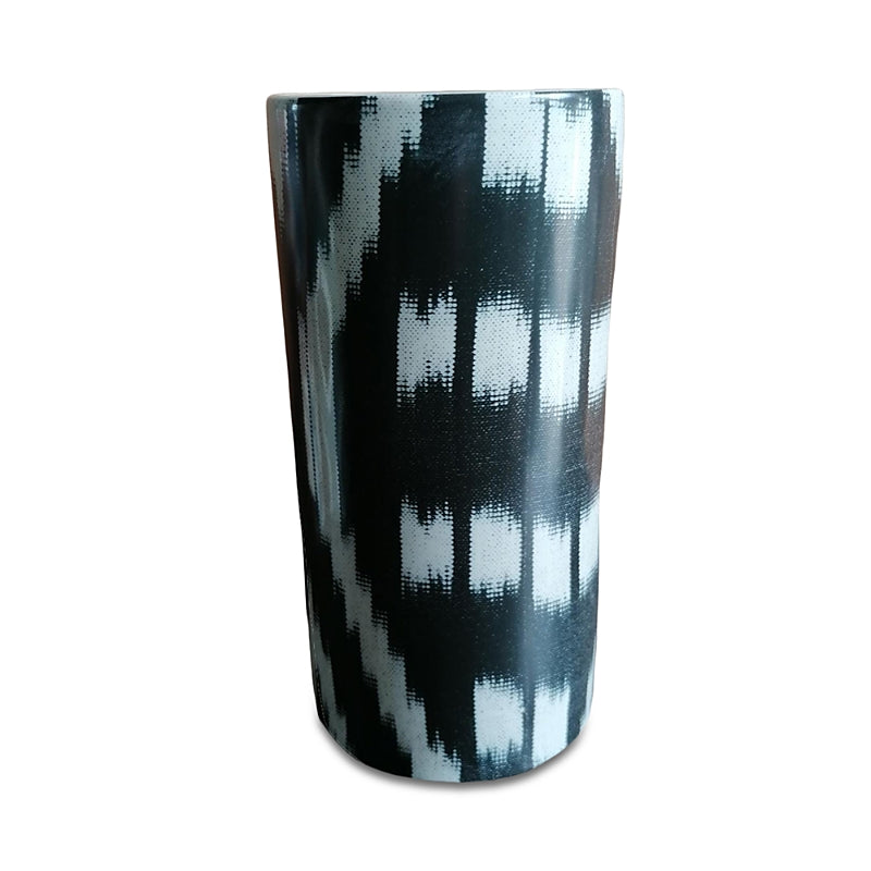 Les Ottomans Ikat Porcelain Vase